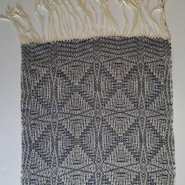 Silk Diamond Pattern Scarf